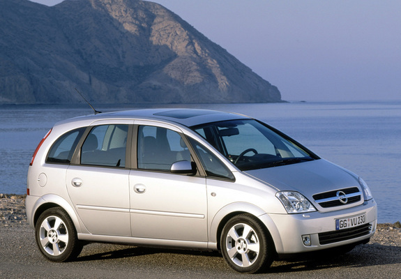 Pictures of Opel Meriva (A) 2003–06