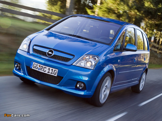 Pictures of Opel Meriva OPC (A) 2006–10 (640 x 480)