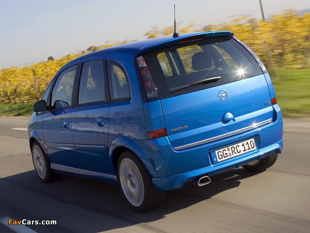 Pictures of Opel Meriva OPC (A) 2006–10 (640 x 480)