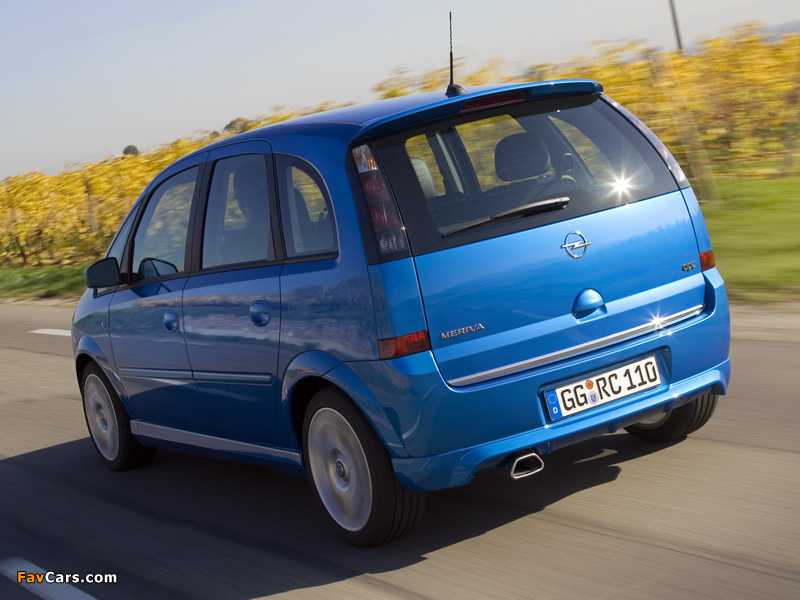 Pictures of Opel Meriva OPC (A) 2006–10 (800 x 600)