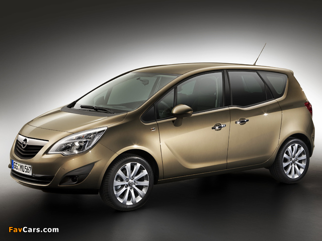 Pictures of Opel Meriva (B) 2010 (640 x 480)