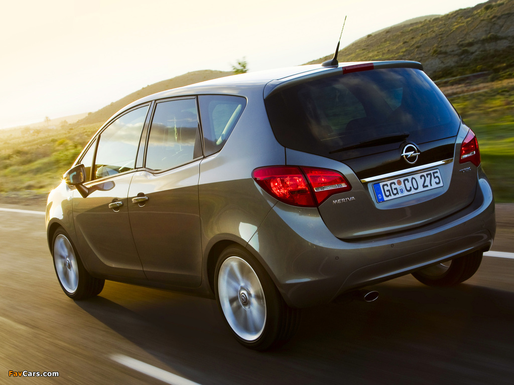 Pictures of Opel Meriva (B) 2010 (1024 x 768)