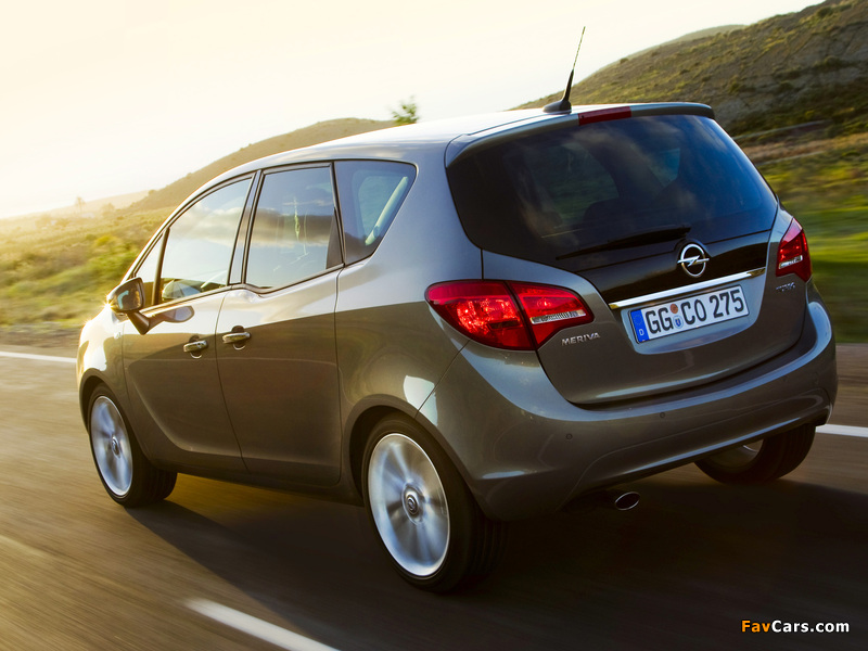 Pictures of Opel Meriva (B) 2010 (800 x 600)