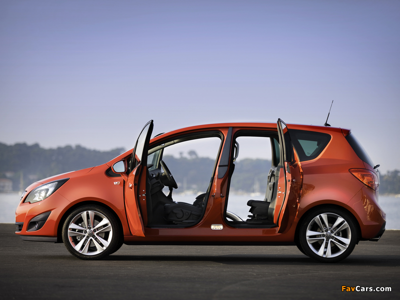Pictures of Opel Meriva (B) 2010–13 (800 x 600)