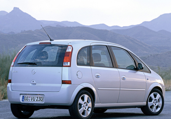 Opel Meriva (A) 2003–06 wallpapers