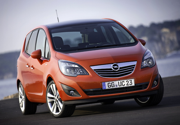 Opel Meriva (B) 2010–13 wallpapers