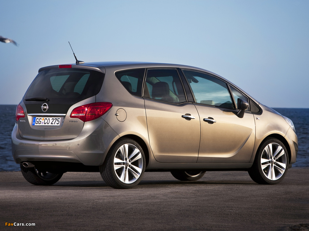 Opel Meriva (B) 2010 wallpapers (1024 x 768)