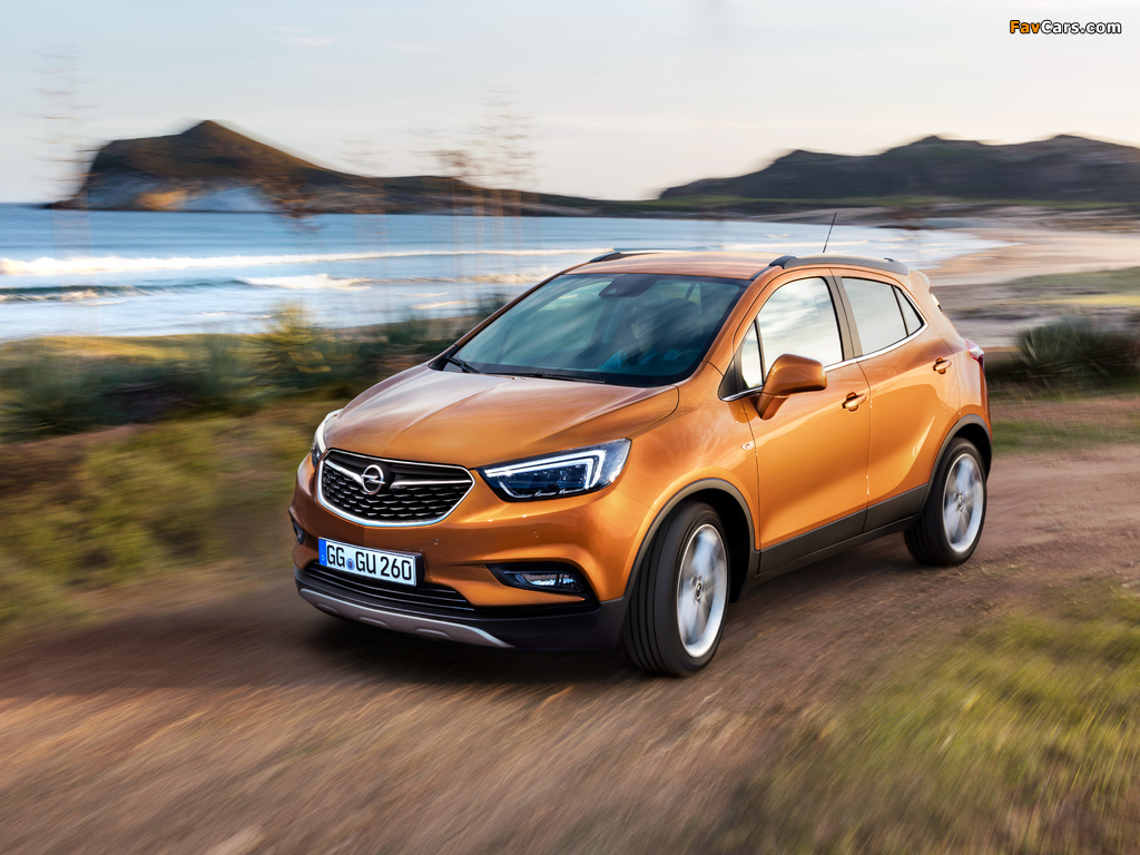 Opel Mokka X 2016 photos (1024 x 768)