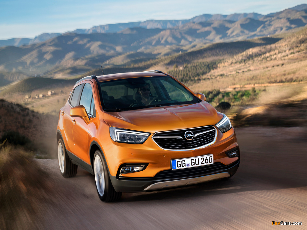 Opel Mokka X 2016 photos (1024 x 768)