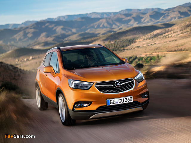 Opel Mokka X 2016 photos (640 x 480)