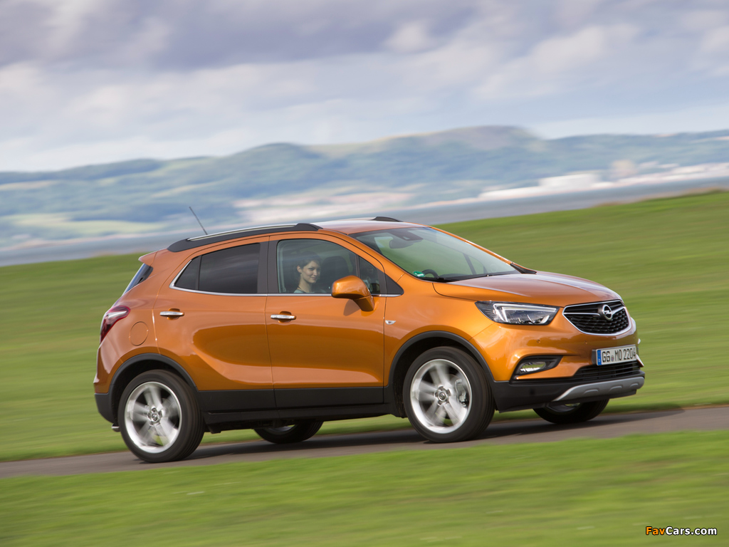 Opel Mokka X 2016 pictures (1024 x 768)