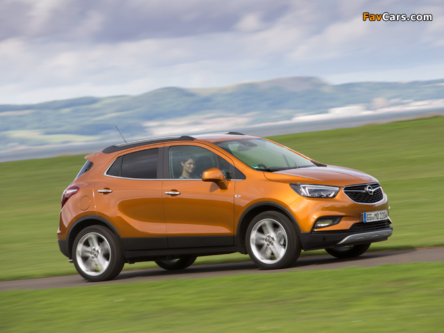 Opel Mokka X 2016 pictures (640 x 480)