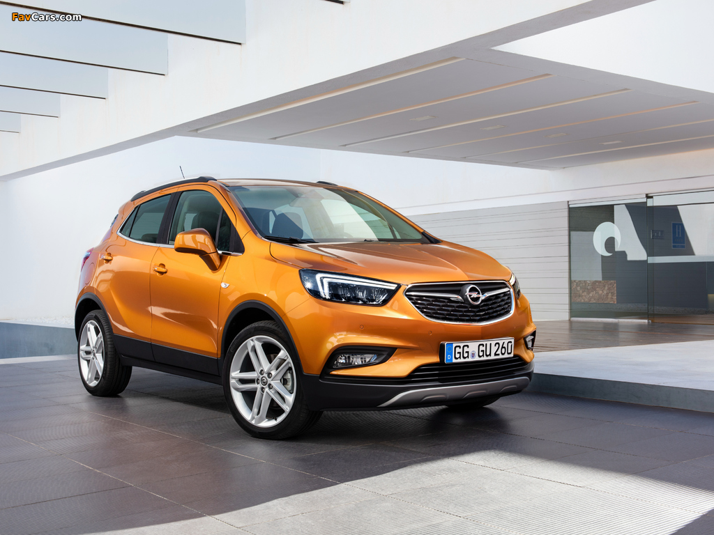 Opel Mokka X 2016 pictures (1024 x 768)