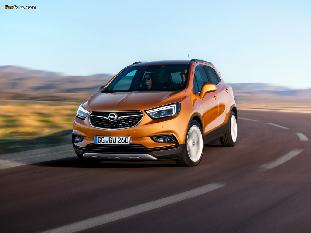 Opel Mokka X 2016 pictures (1024 x 768)