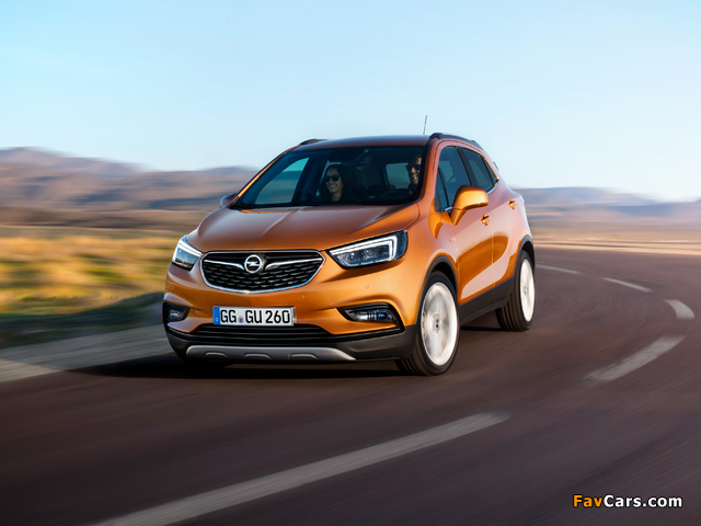 Opel Mokka X 2016 pictures (640 x 480)