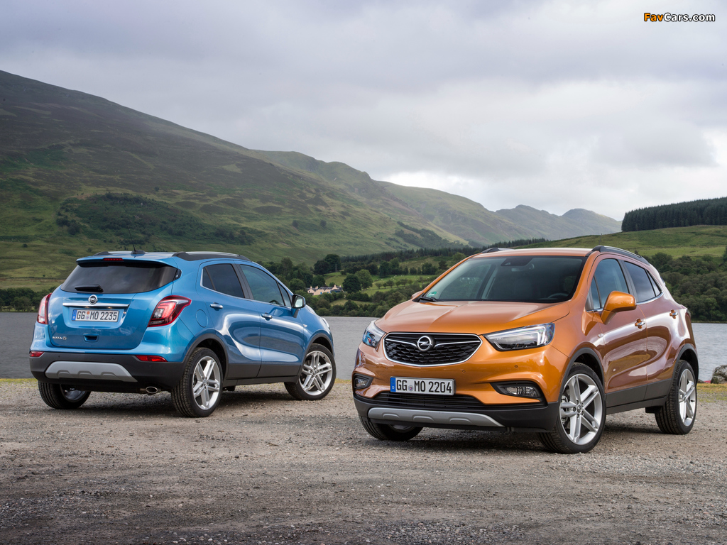 Photos of Opel Mokka X 2016 (1024 x 768)