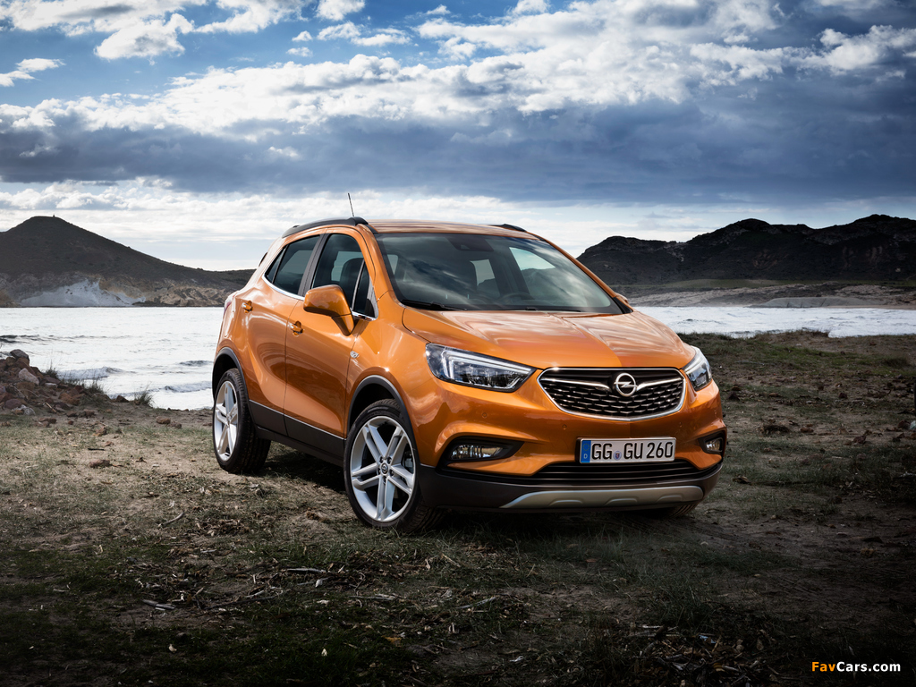 Photos of Opel Mokka X 2016 (1024 x 768)