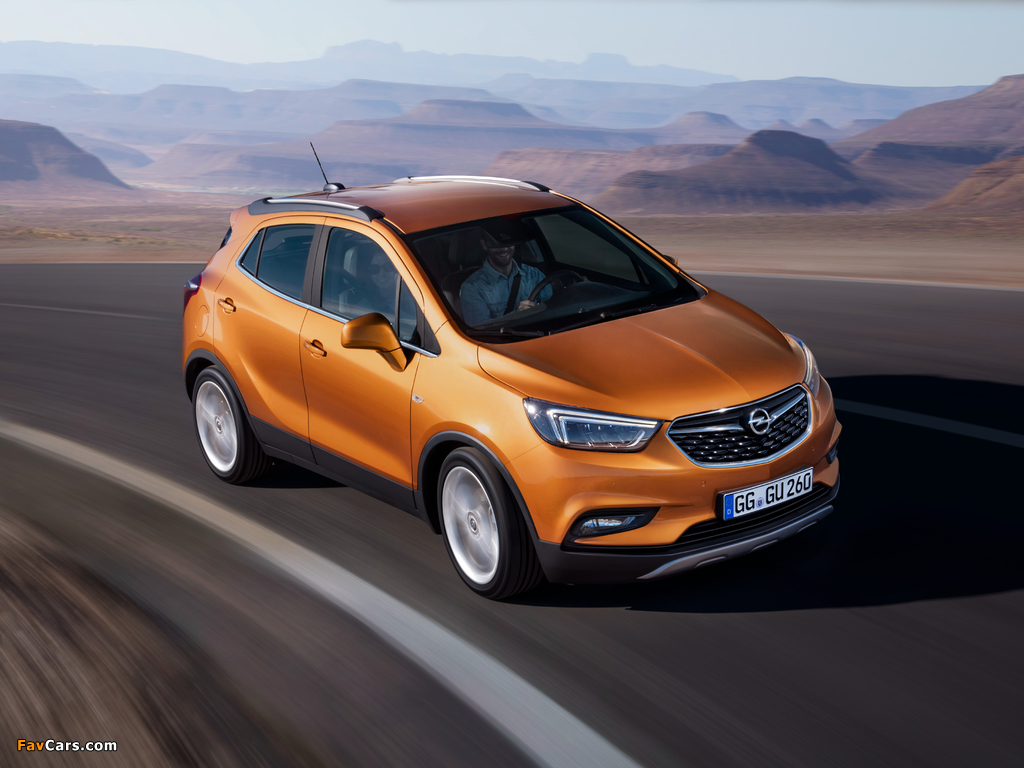 Photos of Opel Mokka X 2016 (1024 x 768)