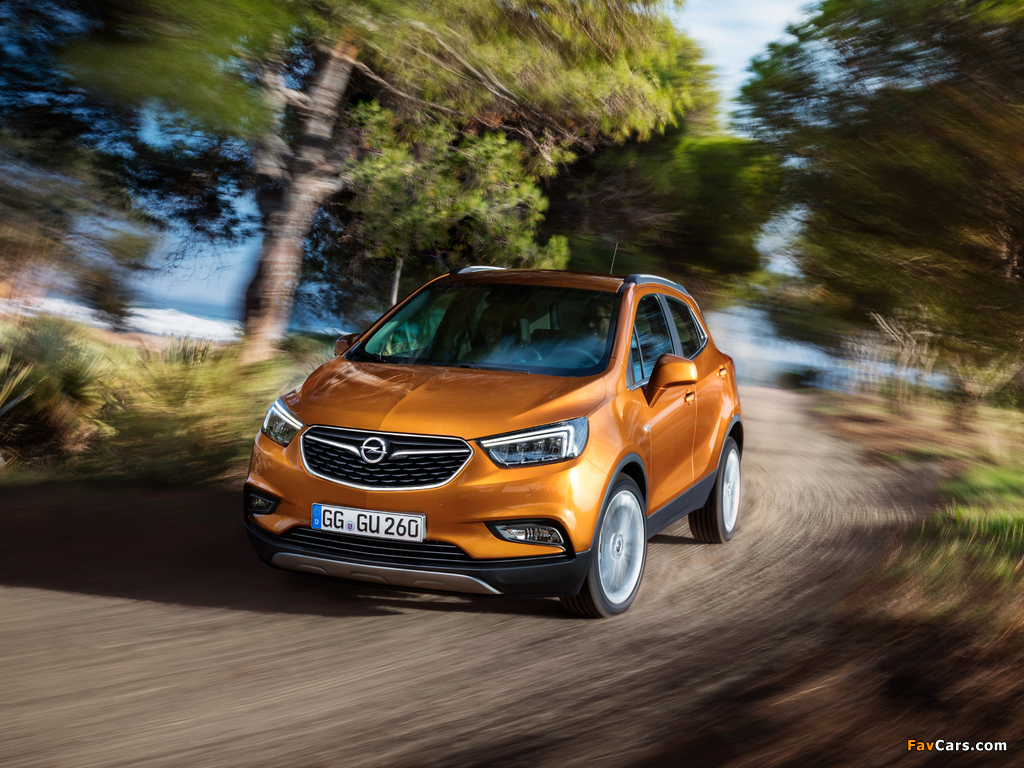 Pictures of Opel Mokka X 2016 (1024 x 768)