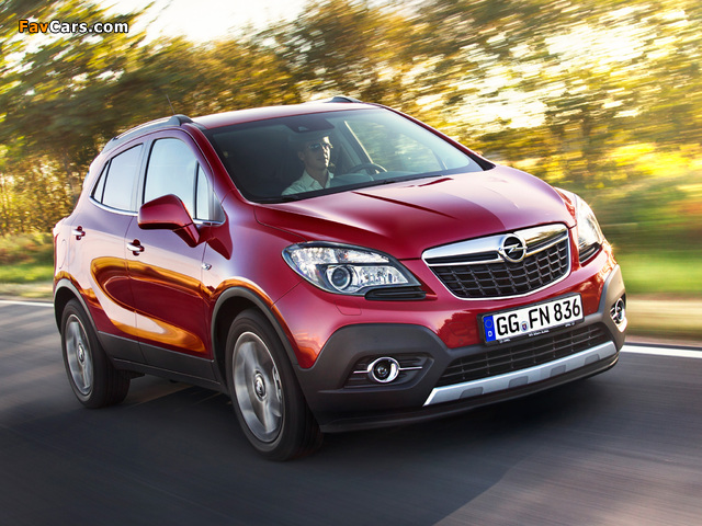 Opel Mokka Turbo 4x4 2012 wallpapers (640 x 480)