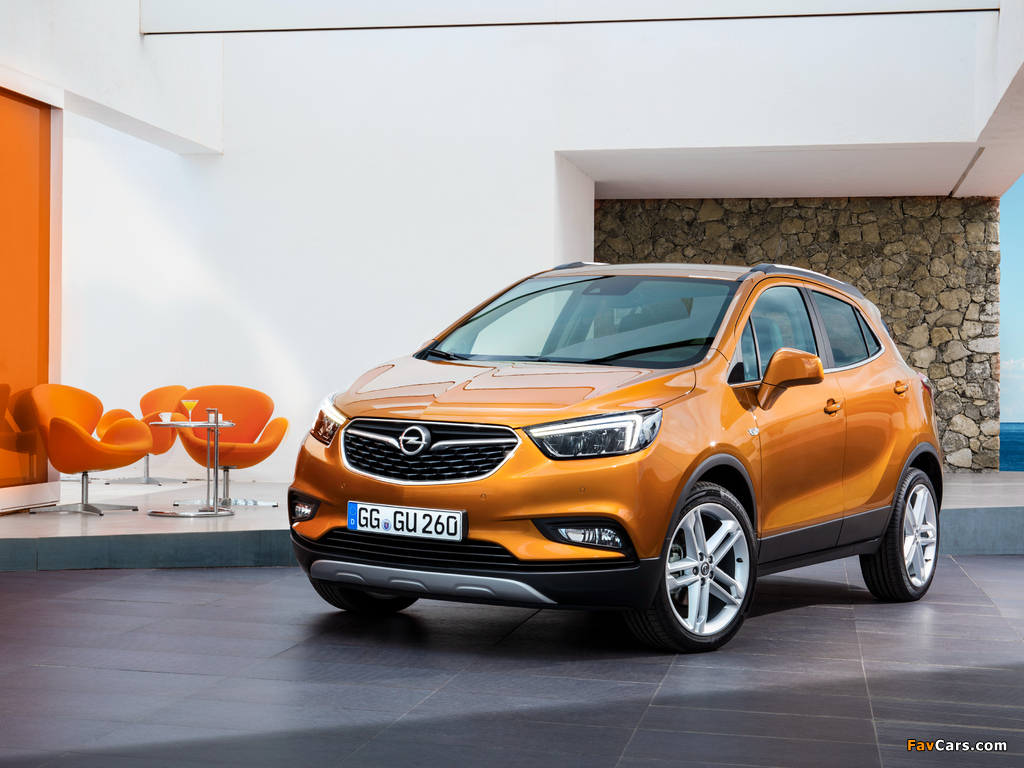 Opel Mokka X 2016 wallpapers (1024 x 768)