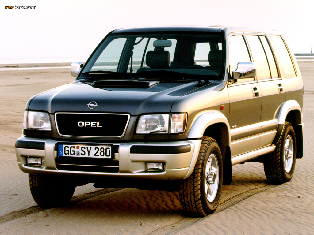 Images of Opel Monterey 5-door 1998–99 (1024 x 768)