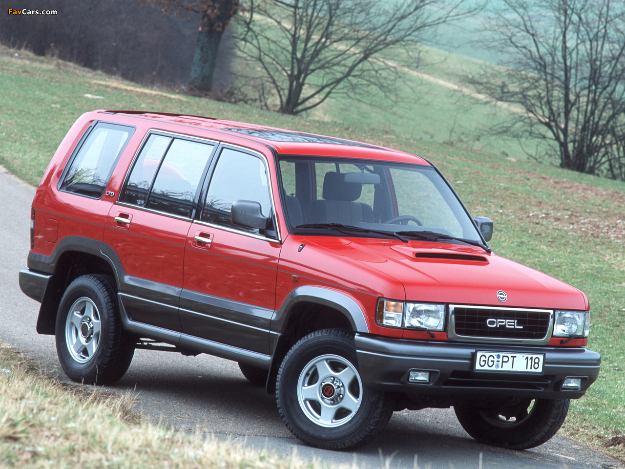 Opel Monterey 5-door 1992–98 photos (1280 x 960)