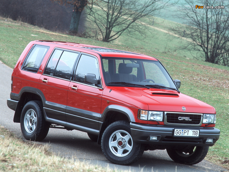 Opel Monterey 5-door 1992–98 photos (800 x 600)