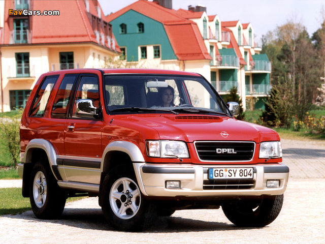 Opel Monterey RS 1998–99 images (640 x 480)