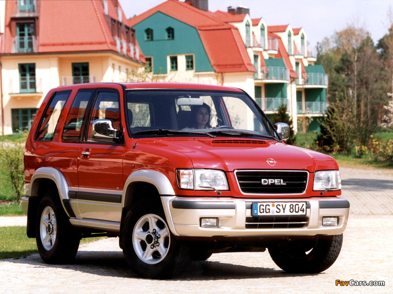 Opel Monterey RS 1998–99 images (800 x 600)