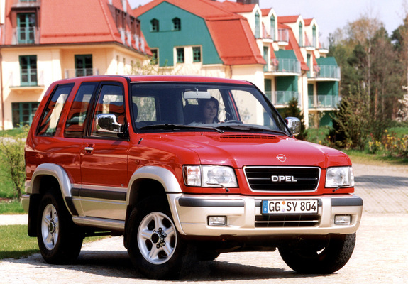 Opel Monterey RS 1998–99 images