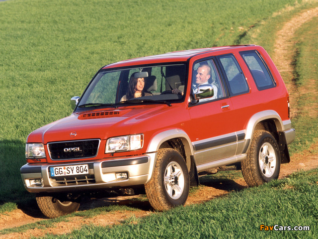 Opel Monterey RS 1998–99 photos (640 x 480)