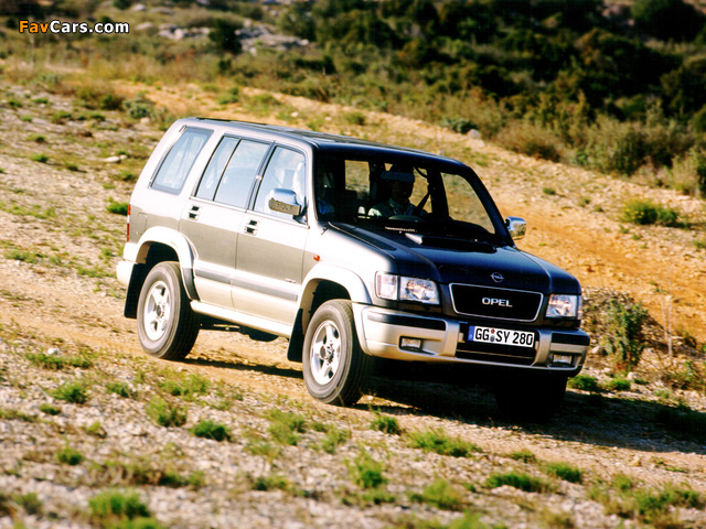 Photos of Opel Monterey 5-door 1998–99 (640 x 480)