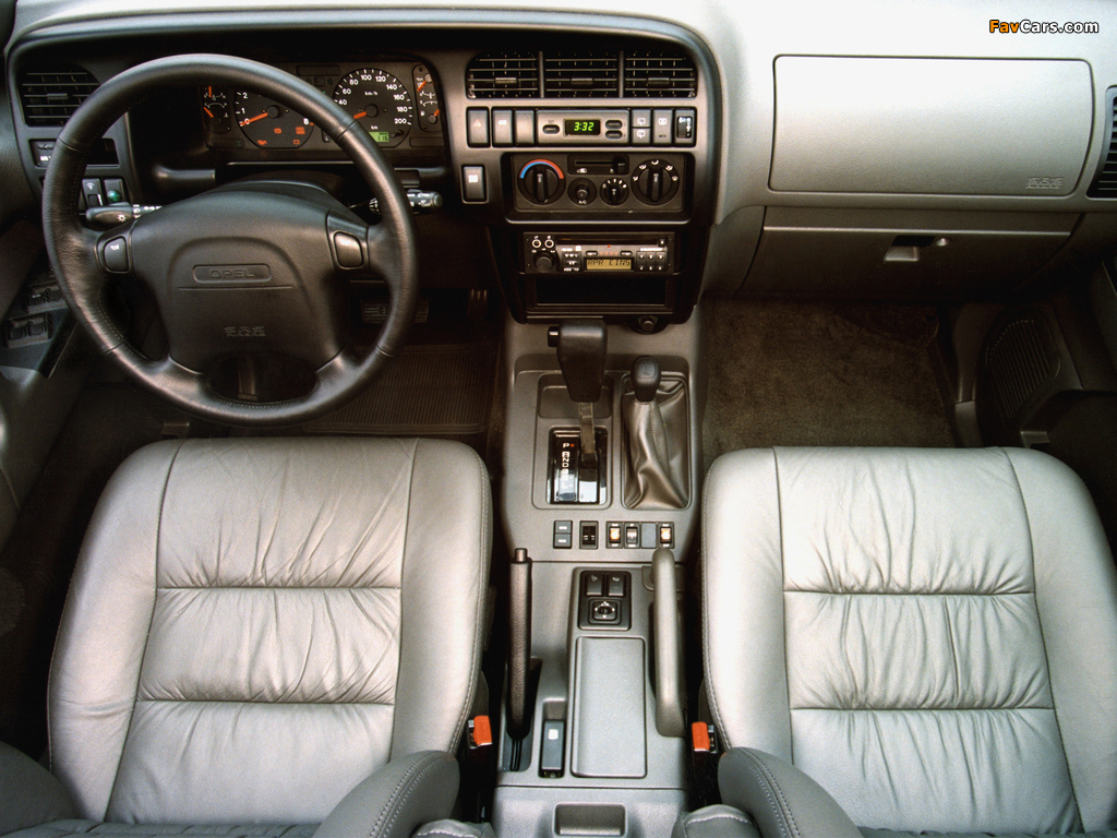 Opel Monterey 5-door 1998–99 wallpapers (1024 x 768)