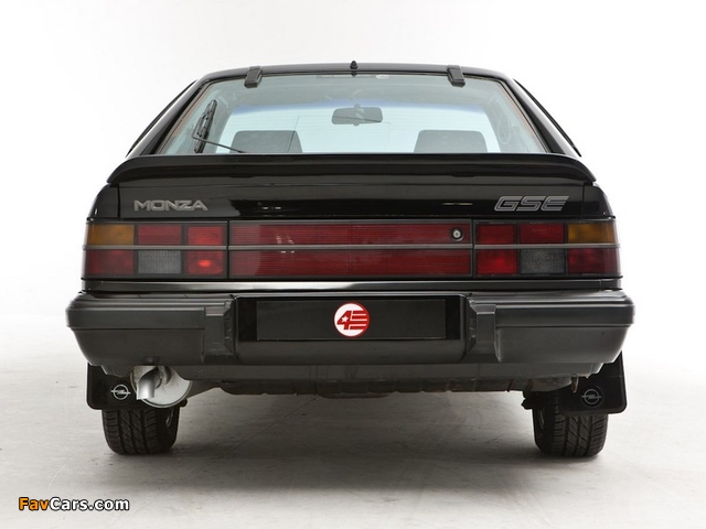 Images of Opel Monza GSE UK-spec (A2) 1983–86 (640 x 480)