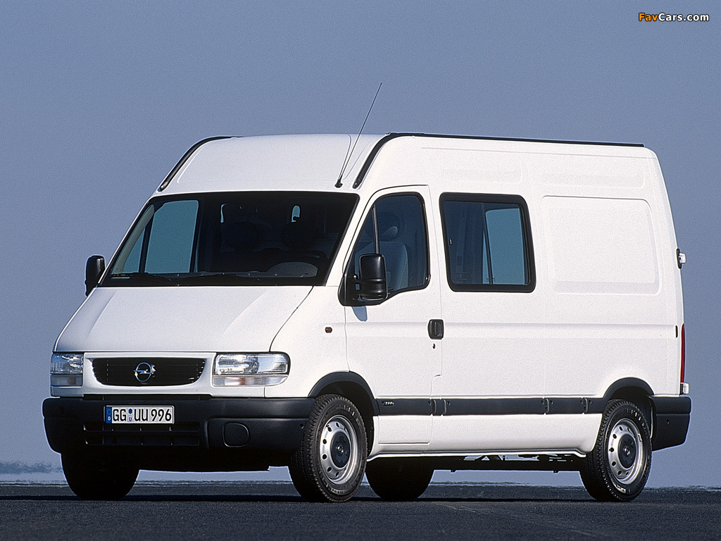 Images of Opel Movano Van 1998–2003 (1024 x 768)