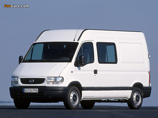 Images of Opel Movano Van 1998–2003 (640 x 480)