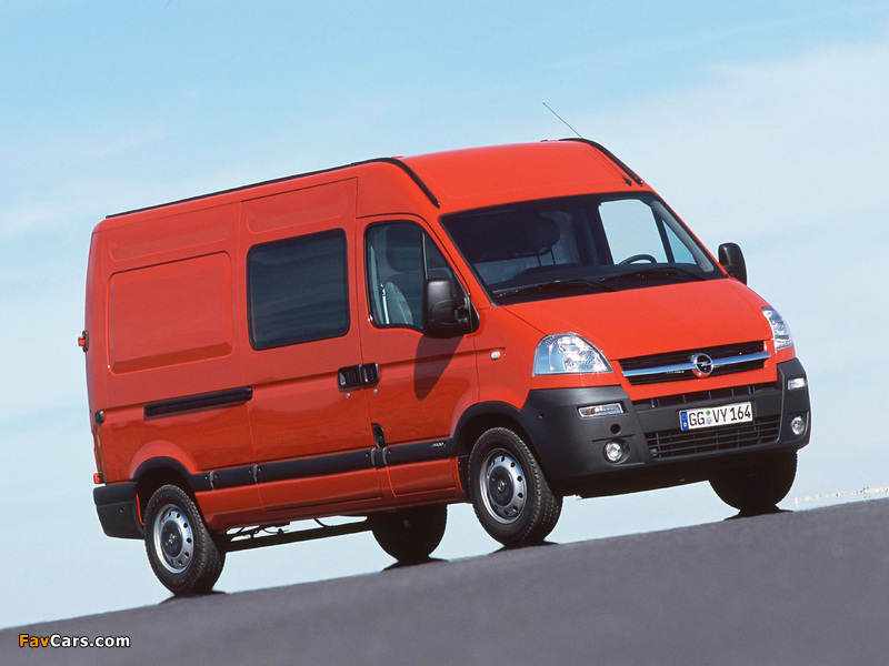Images of Opel Movano Van 2003–10 (800 x 600)