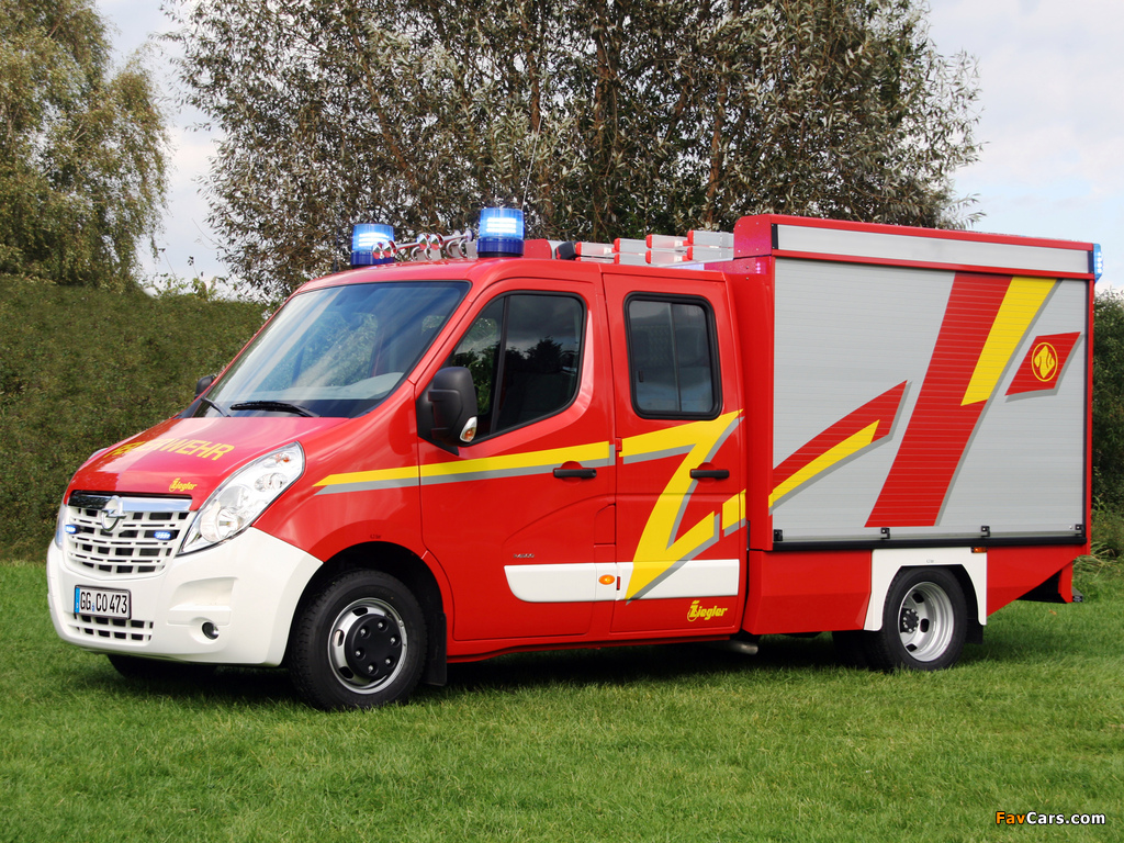 Images of Opel Movano Double Cab Feuerwehr 2010 (1024 x 768)