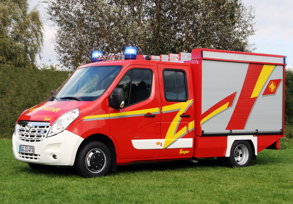 Images of Opel Movano Double Cab Feuerwehr 2010