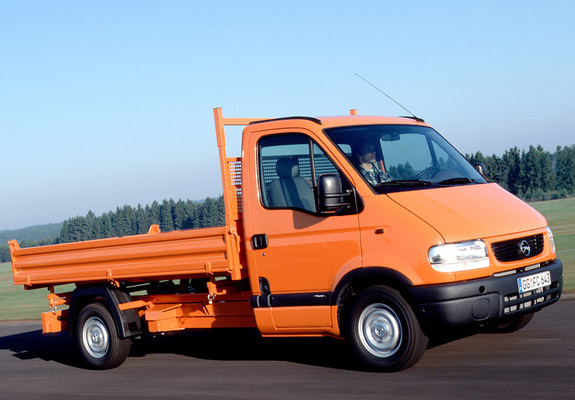 Opel Movano Pickup 1998–2003 images