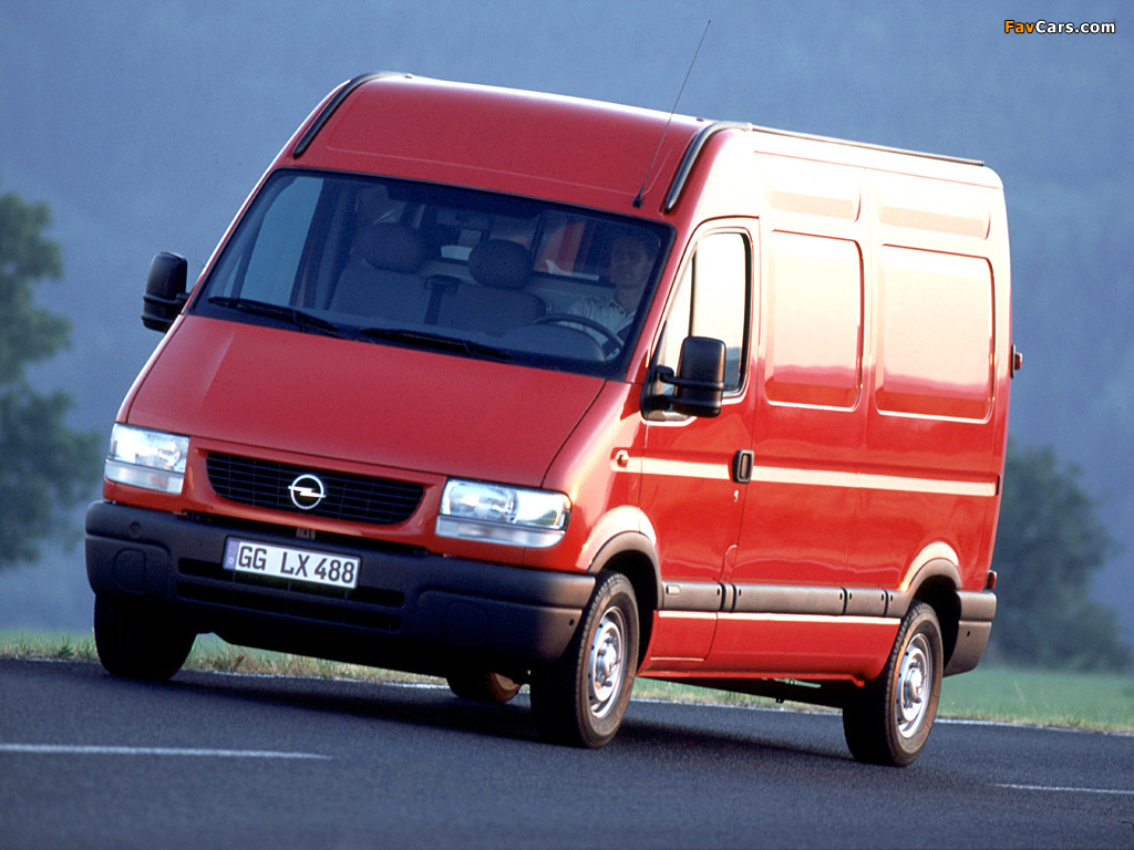 Opel Movano Van 1998–2003 images (1024 x 768)