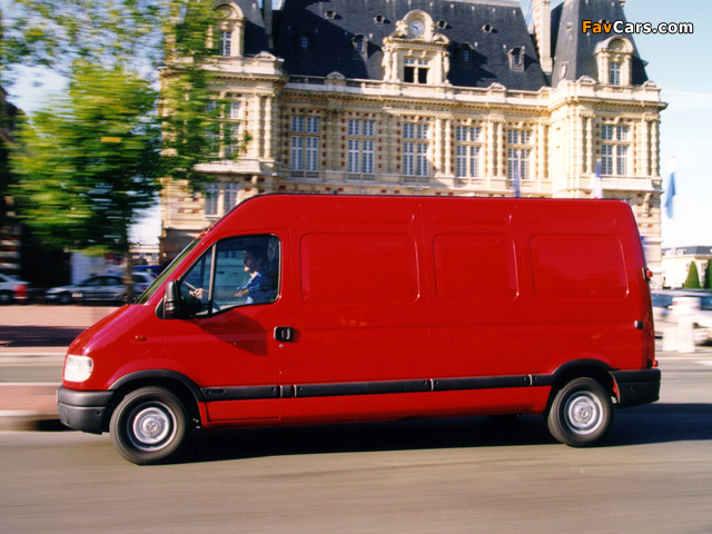 Opel Movano Van 1998–2003 photos (640 x 480)
