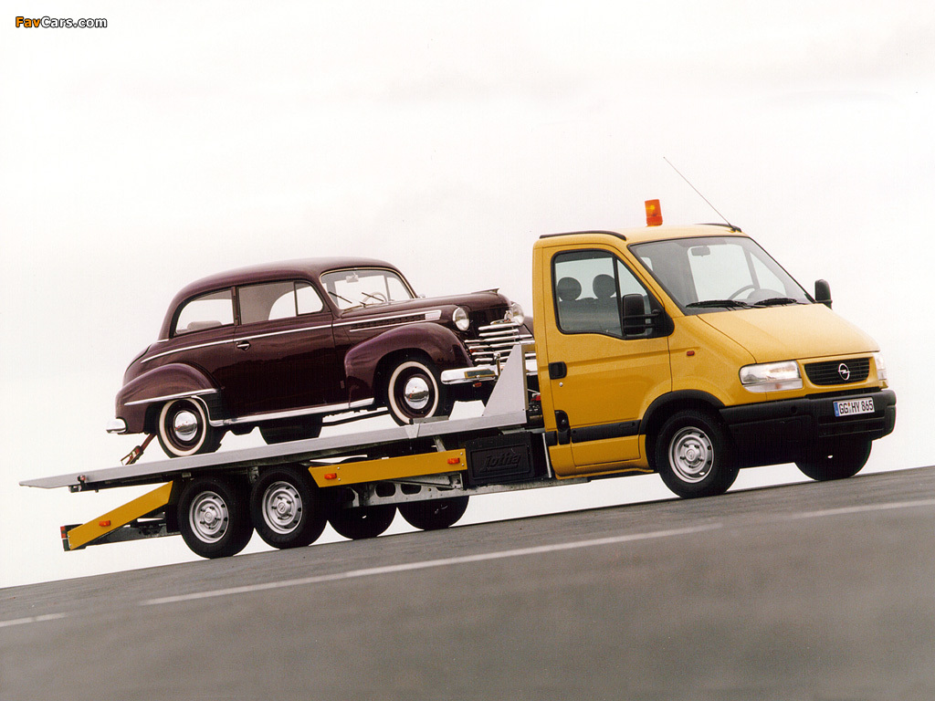 Opel Movano Pickup 1998–2003 photos (1024 x 768)