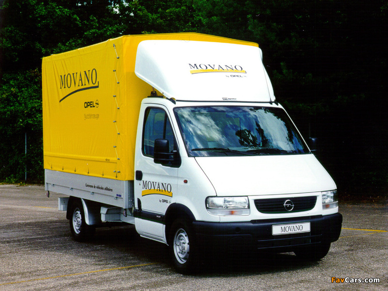 Opel Movano Pickup 1998–2003 photos (800 x 600)