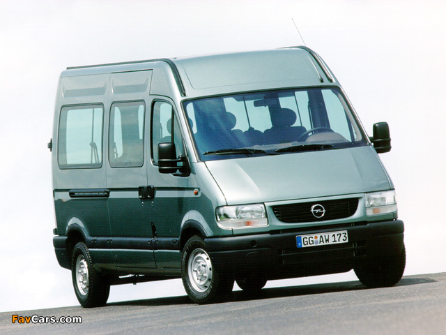Opel Movano 1998–2003 pictures (640 x 480)
