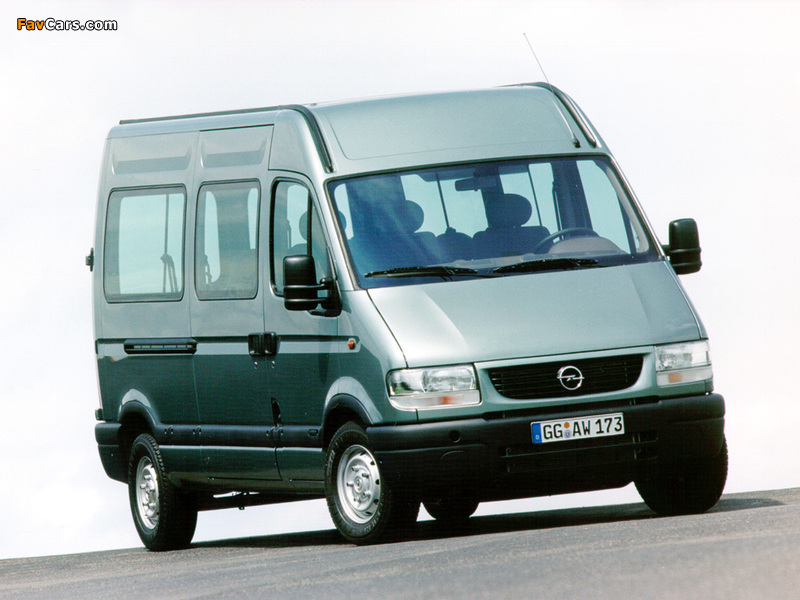 Opel Movano 1998–2003 pictures (800 x 600)
