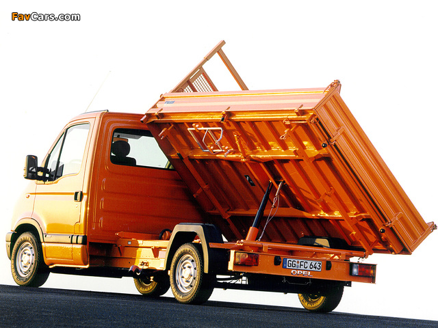 Opel Movano Pickup 1998–2003 pictures (640 x 480)