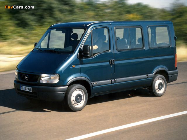 Opel Movano SWB 1998–2003 wallpapers (640 x 480)