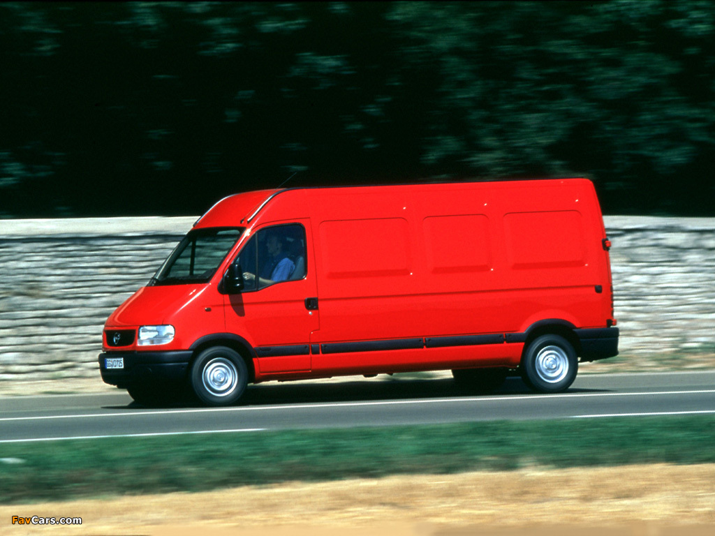 Opel Movano Van 1998–2003 wallpapers (1024 x 768)